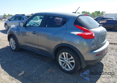 2013 Nissan Juke Sl из США, поврежденный, VIN JN8AF5MV6DT229880
